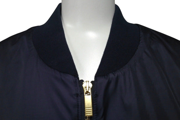 THOM BROWNE Track Jacket MJT171A-03215415 Size 2 Navy Polyester Good Condition Used 4c070725