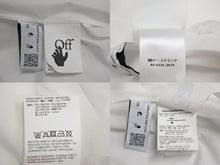 Load image into Gallery viewer, 極美品 OFF WHITE オフホワイト Popeline アシンメトリー シャツドレス OWDB280R21FAB0001 ホワイト サイズ38 中古 4c070726