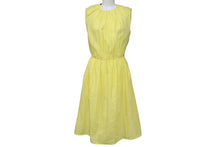 Load image into Gallery viewer, 新品未使用 ROCHAS ロシャス ワンピース トップス R0WU50090A RU118 イタリア製 コットン イエロー サイズ38 中古 4c070732