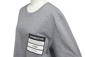 Maison Margiela メゾンマルジェラ Stereotype T shirts Tシャツ S50GC0609 S23594 サイズ 48 グレー 美品 中古 4c070761