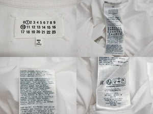 Maison Margiela メゾン マルジェラ logo cotton jersey t shirt ロゴ コットン ジャージー Tシャツ XS 美品 中古 4c070762