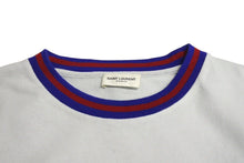 画像をギャラリービューアに読み込む, SAINT LAURENT サンローラン 半袖Tシャツ ブランドロゴ コットン ホワイト 689402 サイズS 美品 中古 4c070767