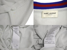 Load image into Gallery viewer, SAINT LAURENT サンローラン 半袖Tシャツ ブランドロゴ コットン ホワイト 689402 サイズS 美品 中古 4c070767