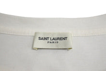 Load image into Gallery viewer, 極美品 SAINT LAURENT サンローラン 半袖Tシャツ ブランドロゴ コットン ホワイト 663278 サイズS 中古 4c070771