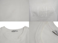 Load image into Gallery viewer, Valentino ヴァレンチノ 半袖Ｔシャツ VV3MG03S734 サイズS ロゴプリント ホワイト コットン 美品 中古 4c070776