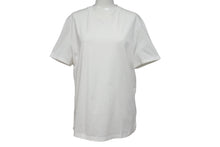 画像をギャラリービューアに読み込む, 美品 PRADA プラダ 半袖Tシャツ UJN712 サイズS トライアングルロゴ ホワイト ロゴ刺繍 コットン 中古 4c070782