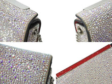 Load image into Gallery viewer, Christian Louboutin クリスチャンルブタン ショルダーバッグ パーティバッグ スワロフスキー 美品 中古 4c070796