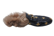 画像をギャラリービューアに読み込む, GUCCI グッチ サンダル ホースビット Horsebit ミュール レザー ブラック ゴールド金具 美品 中古 4c070799