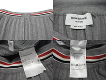 画像をギャラリービューアに読み込む, 極美品 THOM BROWNE トムブラウン 22SS プリーツ スカート FKK096A Y3009055 コットン グレー サイズ36 中古 4c070806