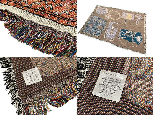 New and unused JOOPITER Son of a Pharaoh Exhibition Throw Rug Pharrell Williams Multicolor Used 4c070817