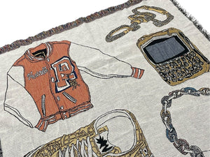 New and unused JOOPITER Son of a Pharaoh Exhibition Throw Rug Pharrell Williams Multicolor Used 4c070817