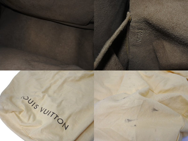 Like new LOUIS VUITTON × Takashi Murakami Louis Vuitton Handbag Sac d'Geantique M92056 Black Multi Used 4c070818