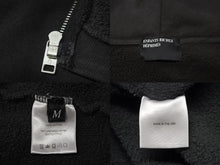 画像をギャラリービューアに読み込む, E.R.D. ENFANTS RICHES DÉPRIMÉS アンファン・リッシュ・デプリメ ASPHYXIATION ASSEMBLAGE ZIP HOODIE ジップパーカー パイル ブラック 黒 ウォッシュ加工 美品 中古 4c070822