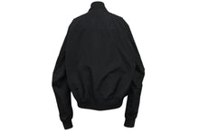 画像をギャラリービューアに読み込む, Rick Owens リックオウエンス BAUHAUS FLIGHT JACKET ボンバージャケット ポリエステル ブラック シルバー 42 美品 中古 4c070829