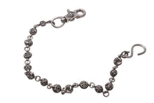 画像をギャラリービューアに読み込む, CHROME HEARTS クロムハーツ マルチボール ウォレットチェーン #2 1クリップ 14ボール 重量約147.9g シルバー925 美品 中古 4c070837