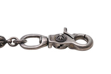 画像をギャラリービューアに読み込む, CHROME HEARTS クロムハーツ マルチボール ウォレットチェーン #2 1クリップ 14ボール 重量約147.9g シルバー925 美品 中古 4c070837