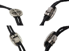 画像をギャラリービューアに読み込む, CHROME HEARTS クロムハーツ ボロ タイニークラシック オーバルループタイ パヴェダイヤ 重量約52.6g 全長約109cm 美品 中古 4c070838