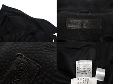 画像をギャラリービューアに読み込む, 極美品 CHROME HEARTS クロムハーツ ハンティングジャケット サイズM クローボタン ブラック系 ヌバック シルバー925 中古 4c070841