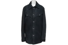 画像をギャラリービューアに読み込む, 極美品 CHROME HEARTS クロムハーツ ハンティングジャケット サイズM クローボタン ブラック系 ヌバック シルバー925 中古 4c070841