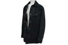 画像をギャラリービューアに読み込む, 極美品 CHROME HEARTS クロムハーツ ハンティングジャケット サイズM クローボタン ブラック系 ヌバック シルバー925 中古 4c070841