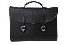 画像をギャラリービューアに読み込む, CHROME HEARTS クロムハーツ ガンスリンガー ブリーフケース ビジネスバッグ クロスボール ダガージップ シルバー925 美品 中古 4c070844