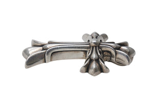 CHROME HEARTS クロムハーツ ダブルCHクロスペンダント ラージ ペンダントトップ 重量約106.3g シルバー925 美品 中古 4c070846