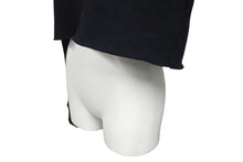 Load image into Gallery viewer, CHROME HEARTS クロムハーツ パーカー フーディ レザーパッチ シルバ−925 ブラック サイズM 美品 中古 4c070848