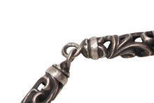 画像をギャラリービューアに読み込む, CHROME HEARTS クロムハーツ ケルティックローラーウォレットチェーン 1クリップ フローラルボール 9リンク 約239.1g 美品 中古 4c070852