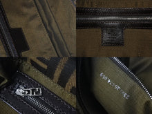 画像をギャラリービューアに読み込む, FENDI フェンディ マンマバケット ワンショルダーバッグ ズッカ柄 コットンキャンバス レザー シルバー金具 ブラウン 美品 中古 4c075874