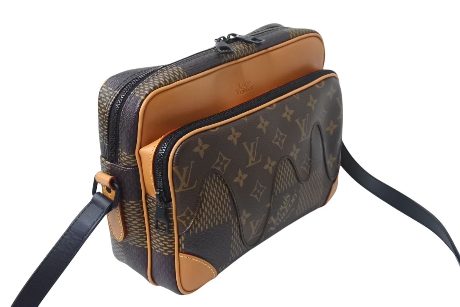 LOUIS VUITTON ルイヴィトン ナイルメッセンジャー PM ショルダーバッグ ダミエジャイアント NIGO N40359 ブラウン 美品  中古 4c070883 – Casanova Vintage