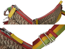 Load image into Gallery viewer, Christian Dior クリスチャン ディオール Rasta Trotter Saddle Shoulder Bag 2004 ラスタトロッターサドルショルダーバッグ 美品 中古 4c070884