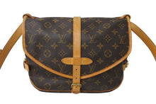 Load image into Gallery viewer, LOUIS VUITTON ルイヴィトン ソミュール30 ショルダーバッグ ブラウン モノグラム 斜めがけ M42256 美品 中古 4c070893