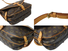 Load image into Gallery viewer, LOUIS VUITTON ルイヴィトン ソミュール30 ショルダーバッグ ブラウン モノグラム 斜めがけ M42256 美品 中古 4c070893