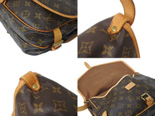 Load image into Gallery viewer, LOUIS VUITTON ルイヴィトン ソミュール30 ショルダーバッグ ブラウン モノグラム 斜めがけ M42256 美品 中古 4c070893