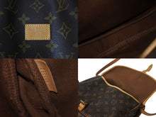 Load image into Gallery viewer, LOUIS VUITTON ルイヴィトン ソミュール30 ショルダーバッグ ブラウン モノグラム 斜めがけ M42256 美品 中古 4c070893