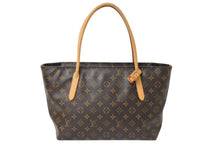 画像をギャラリービューアに読み込む, LOUIS VUITTON ルイヴィトン モノグラム ラスパイユPM トートバッグ M40608 キャンバス ブラウン 美品 中古 4c070897