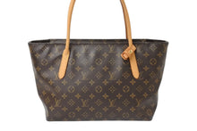 画像をギャラリービューアに読み込む, LOUIS VUITTON ルイヴィトン モノグラム ラスパイユPM トートバッグ M40608 キャンバス ブラウン 美品 中古 4c070897