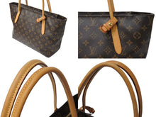 画像をギャラリービューアに読み込む, LOUIS VUITTON ルイヴィトン モノグラム ラスパイユPM トートバッグ M40608 キャンバス ブラウン 美品 中古 4c070897