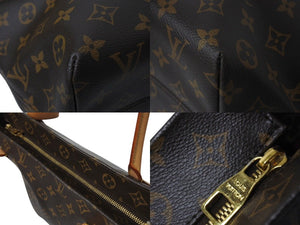 LOUIS VUITTON ルイヴィトン モノグラム ラスパイユPM トートバッグ M40608 キャンバス ブラウン 美品 中古 4c070897