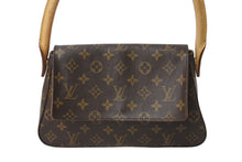 Load image into Gallery viewer, LOUIS VUITTON ルイヴィトン モノグラム ミニルーピング ショルダーバッグ M51147 PVC レザー ブラウン 美品 中古 4c070900