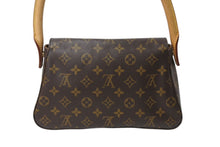 Load image into Gallery viewer, LOUIS VUITTON ルイヴィトン モノグラム ミニルーピング ショルダーバッグ M51147 PVC レザー ブラウン 美品 中古 4c070900