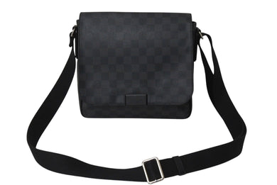 LOUIS VUITTON ルイヴィトン ディストリクトPM ショルダーバッグ N41260 ダミエグラフィット 美品 中古 4c070902