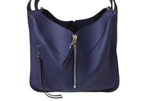 画像をギャラリービューアに読み込む, 極美品 LOEWE ロエベ ハンモックバッグ スモール ハンドバッグ 10894442 ブラウン ソフトグレインカーフ シルバー金具 中古 4c070903