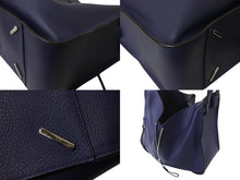 画像をギャラリービューアに読み込む, 極美品 LOEWE ロエベ ハンモックバッグ スモール ハンドバッグ 10894442 ブラウン ソフトグレインカーフ シルバー金具 中古 4c070903