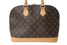 画像をギャラリービューアに読み込む, LOUIS VUITTON ルイ ヴィトン アルマPM ハンドバッグ M51130 モノグラム PVC ブラウン ゴールド金具 美品 中古 4c070914