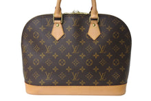 Load image into Gallery viewer, LOUIS VUITTON ルイ ヴィトン アルマPM ハンドバッグ M51130 モノグラム PVC ブラウン ゴールド金具 美品 中古 4c070914