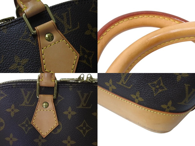 LOUIS VUITTON ルイ ヴィトン アルマPM ハンドバッグ M51130 モノグラム PVC ブラウン ゴールド金具 美品 中古  4c070914 – Casanova Vintage