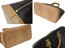 Load image into Gallery viewer, LOUIS VUITTON ルイ ヴィトン アルマPM ハンドバッグ M51130 モノグラム PVC ブラウン ゴールド金具 美品 中古 4c070914