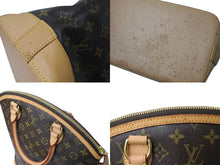 Load image into Gallery viewer, LOUIS VUITTON ルイヴィトン モノグラム ロックイット ハンドバッグ M40102 PVCコーティングキャンバス ヌメ革 美品 中古 4c070917