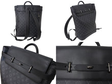 画像をギャラリービューアに読み込む, 新品同様 LOUIS VUITTON ルイヴィトン スティーマー バックパック リュックサック M44052 モノグラムエクリプス 中古 4c070924